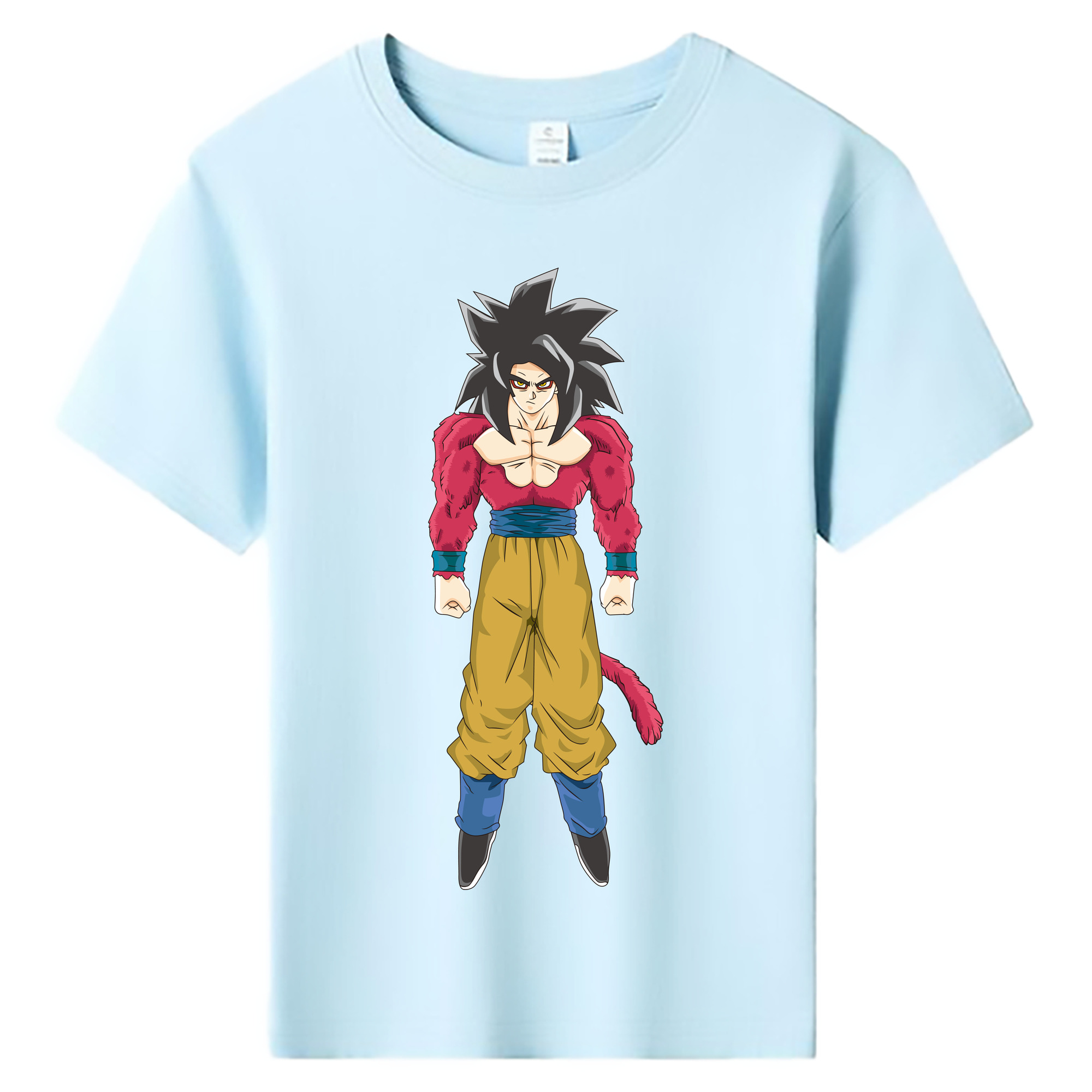 （画像用） ドラゴンボール 孫悟空（そん ごくう）Son Goku カカロット DRAGON BALL Kakarotto 綿100％キッズTシャツ（フロントプリント）